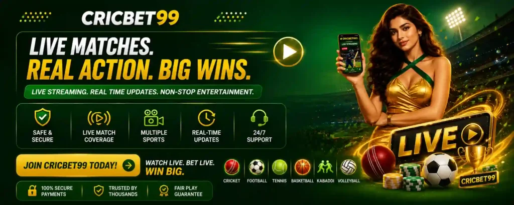 Cricbet platform to create instant Cricket ID fir indian users