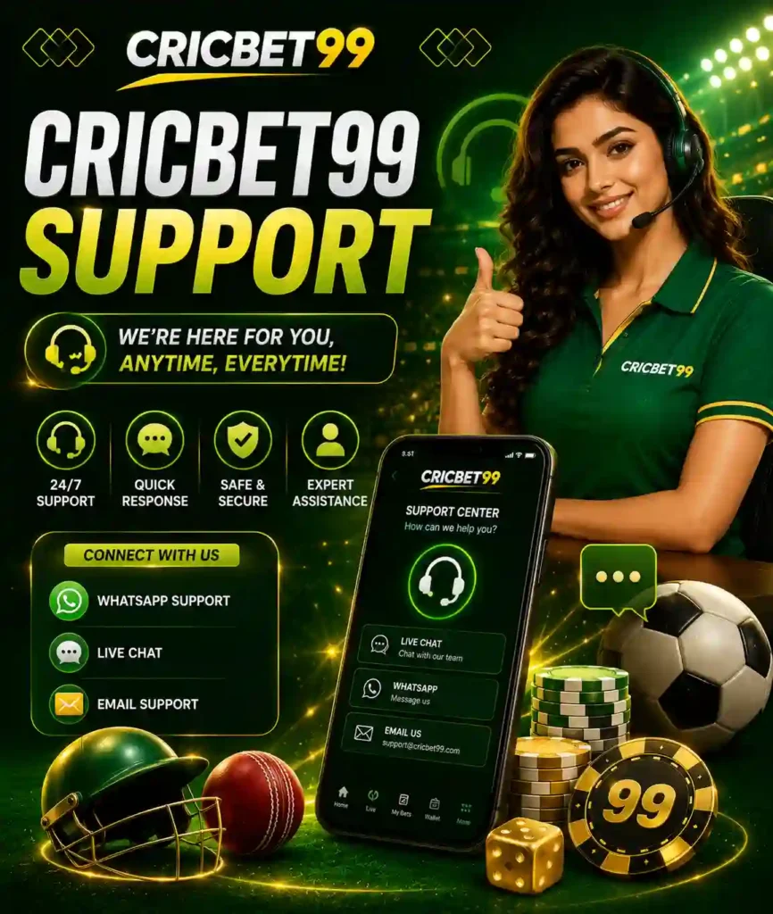 cricbet99 platform for online betting customer support