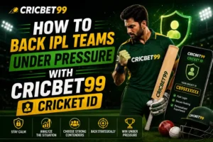 Read more about the article How to Back IPL Teams Under Pressure with CricBet99 Cricket ID