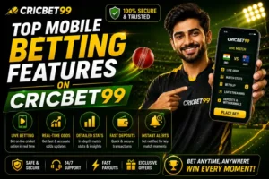 Read more about the article Top Mobile Betting Features on Cricbet99